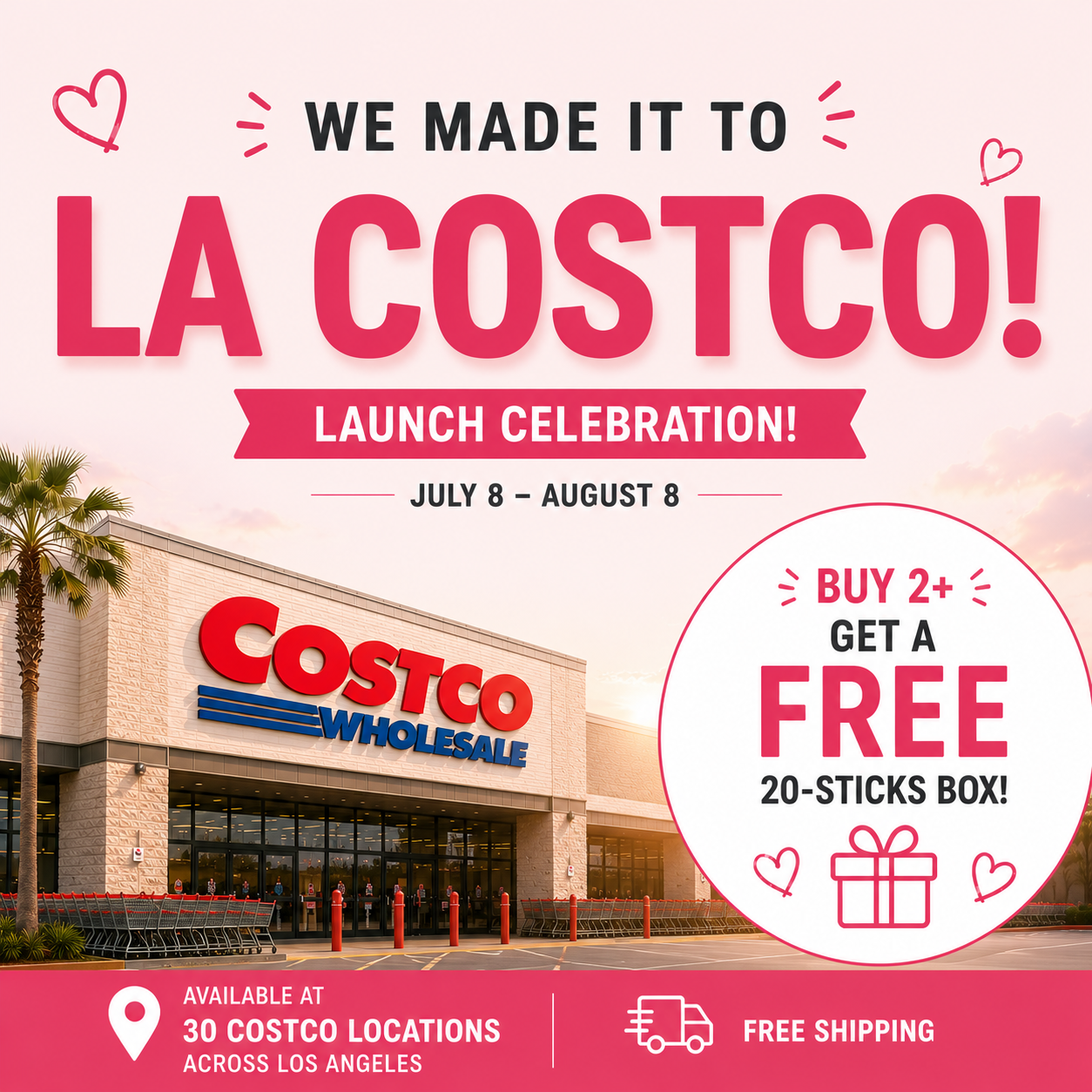 LA Costco Launch Celebration