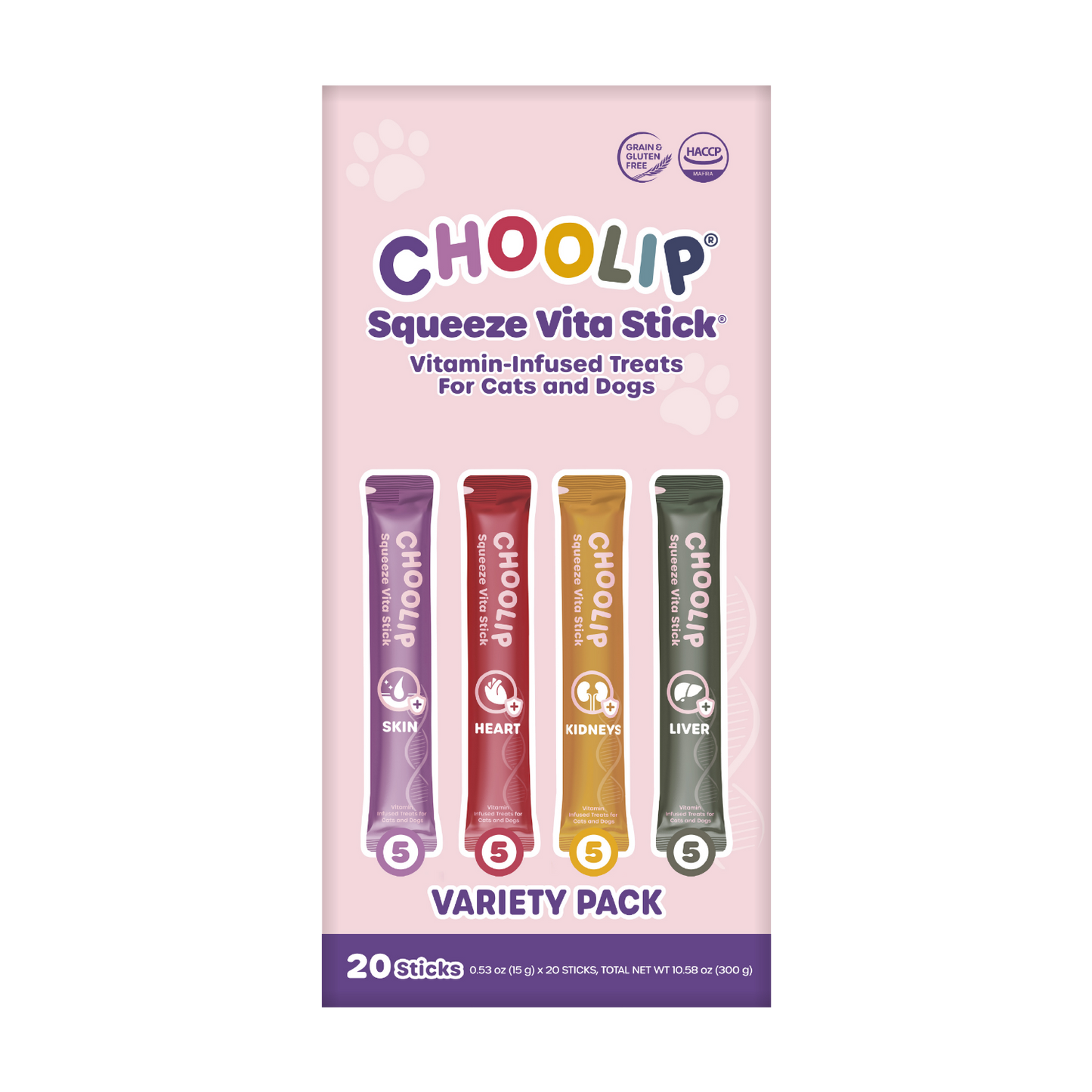Squeeze Vita Stick Variety (20 stick box)