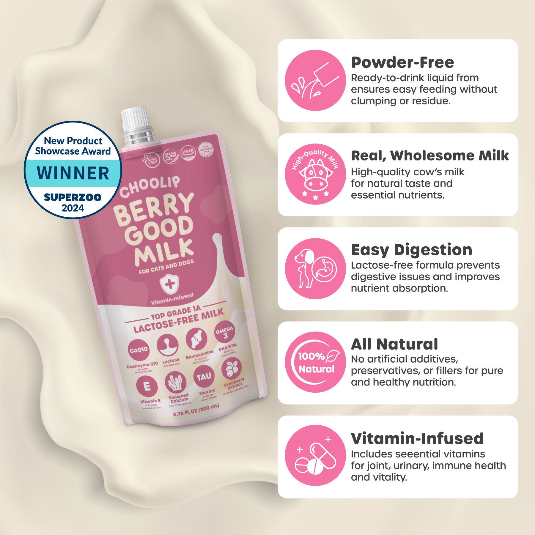 Choolip Trial Box - Variety Pouch & Hydration Milk