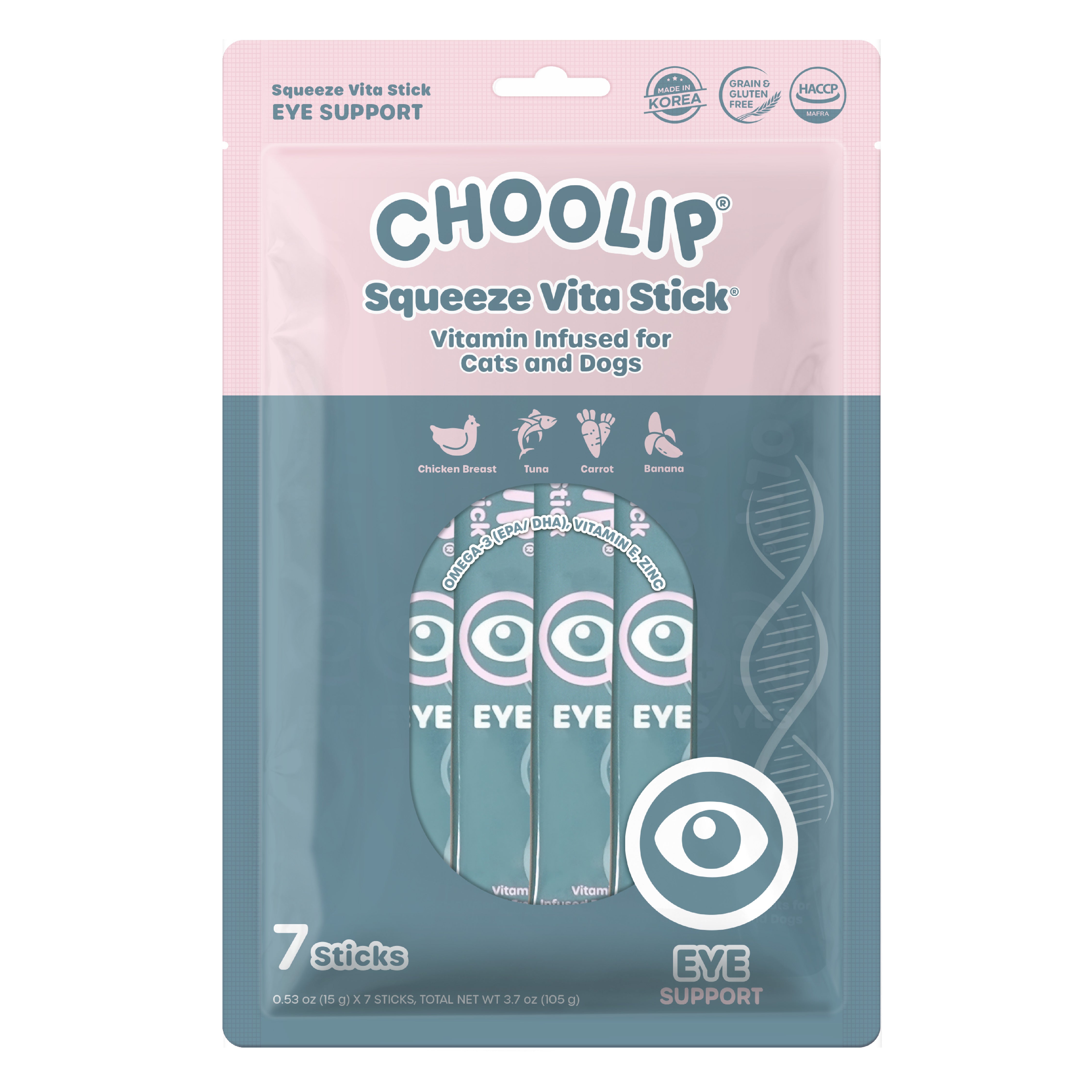 Squeeze Vita Stick Eyes Pouch (7 Sticks)