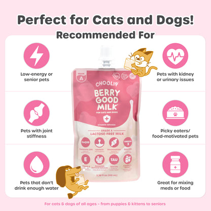 Berry Good Milk | 100ml x 8 Pouches