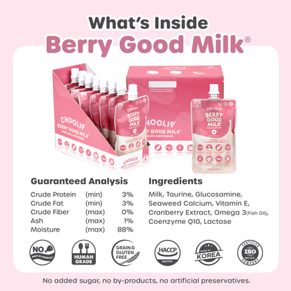 Berry Good Milk | 100ml x 8 Pouches