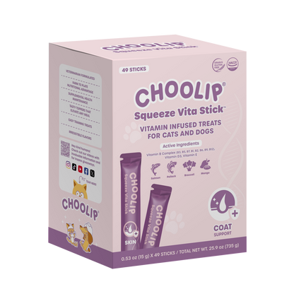 Squeeze Vita Stick Skin/Coat Grab & Go Box (49 Sticks)