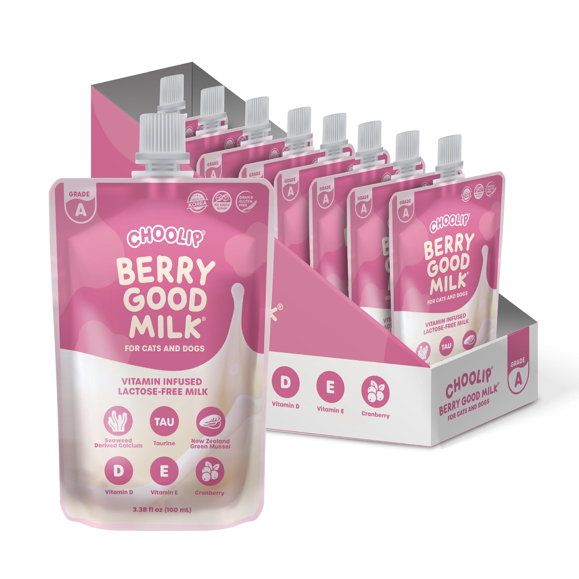 Berry Good Milk | 100ml x 8 Pouches