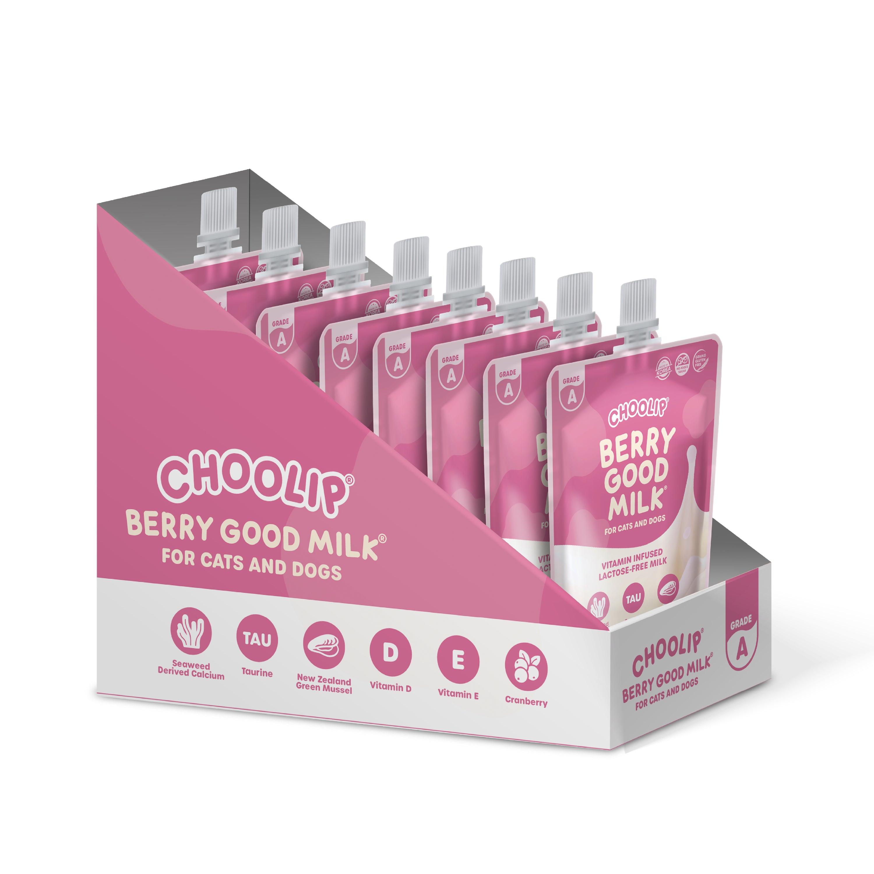 Berry Good Milk | 100ml x 8 Pouches