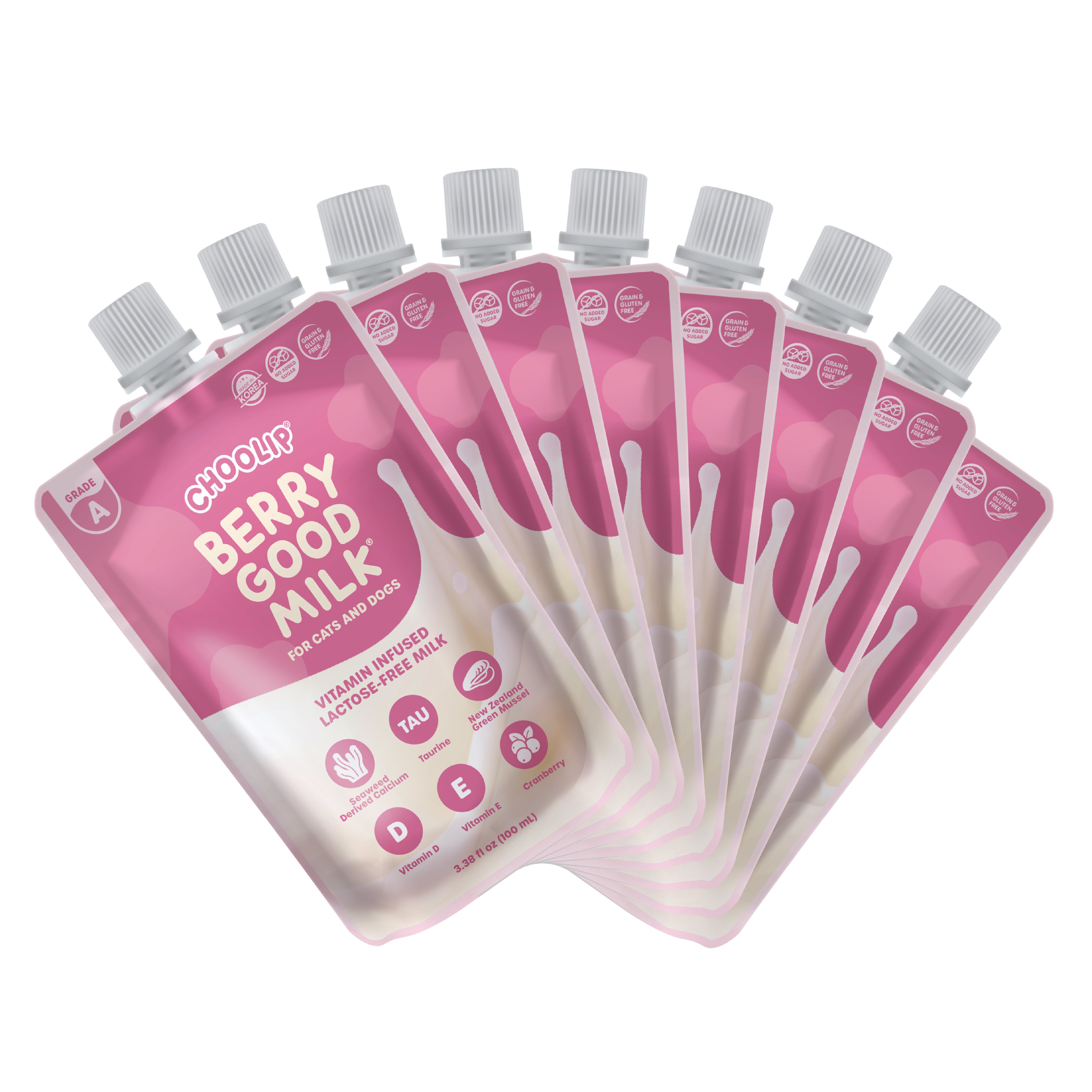 Berry Good Milk | 100ml x 8 Pouches