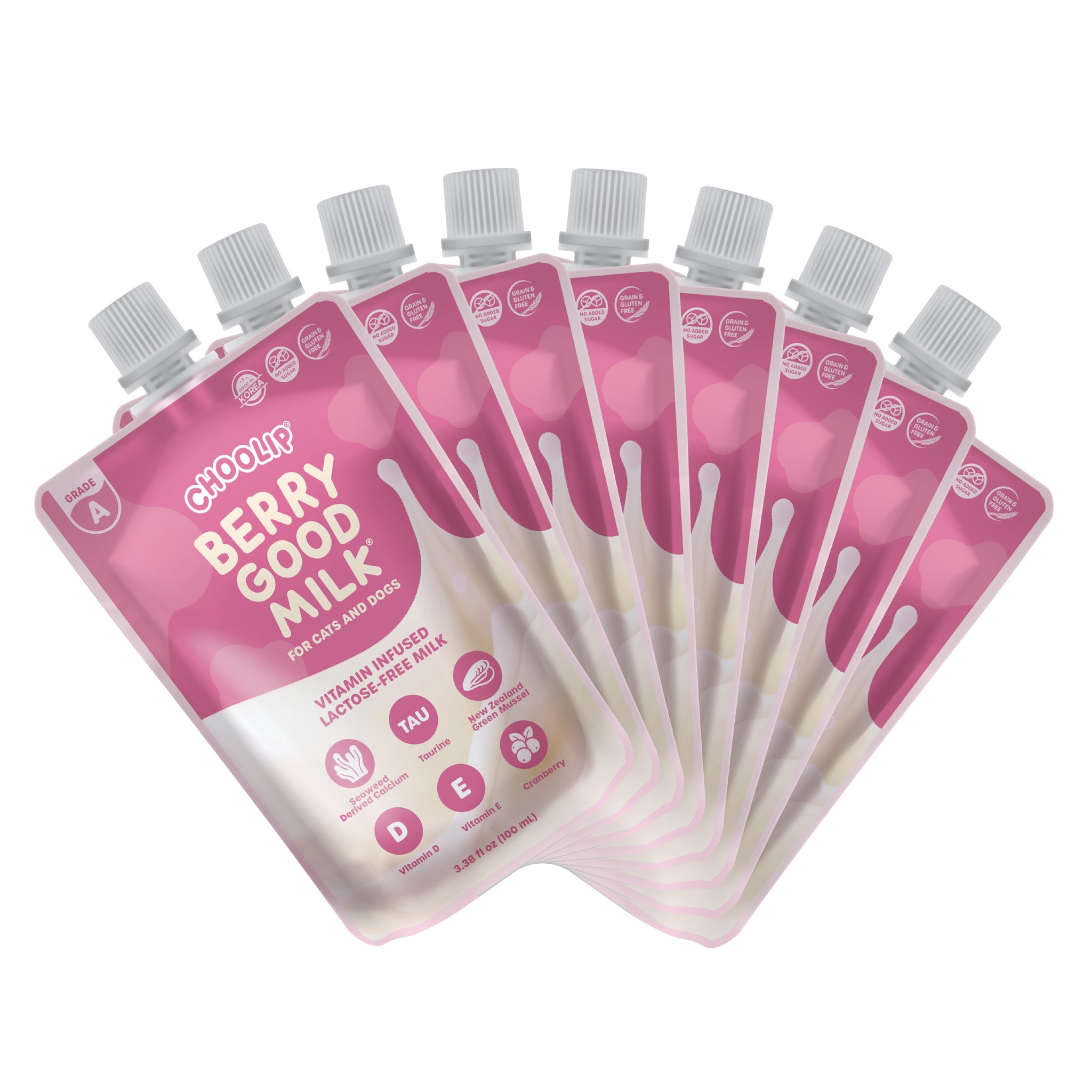 Berry Good Milk | 100ml x 8 Pouches