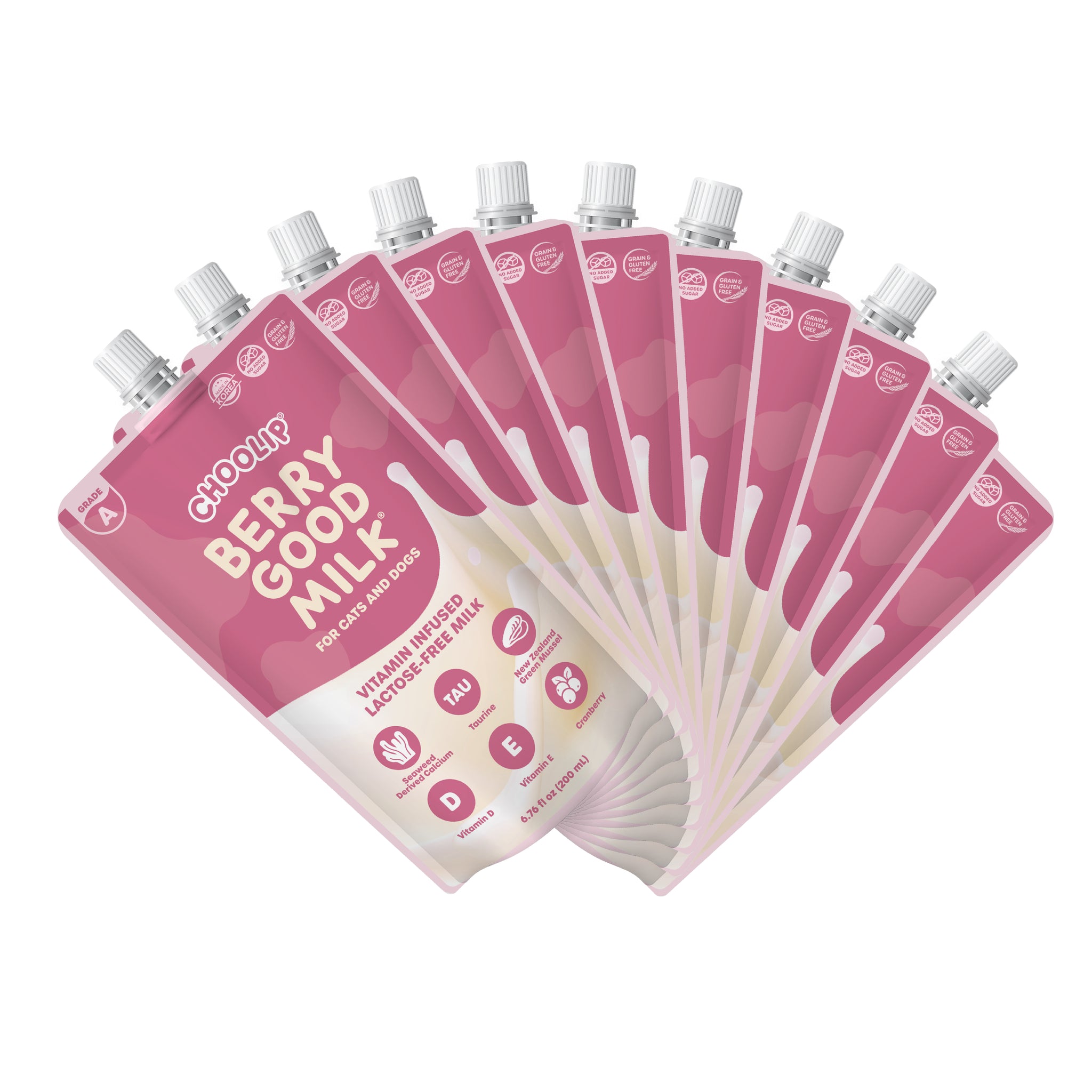 Berry Good Milk | 200ml x 10 Pouches (Family Size)