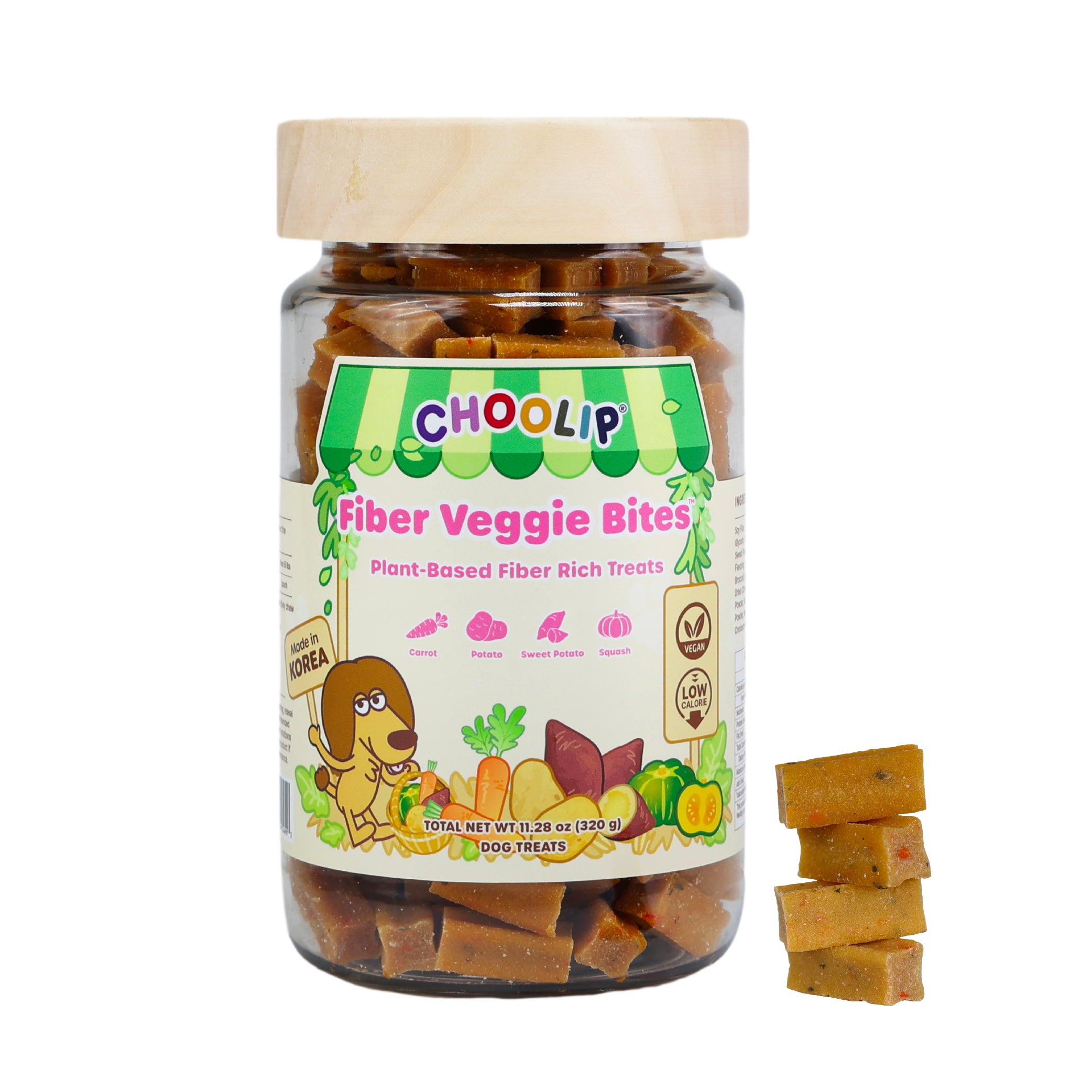 Fiber Veggie Bite (Bottle/ 11.28 oz)