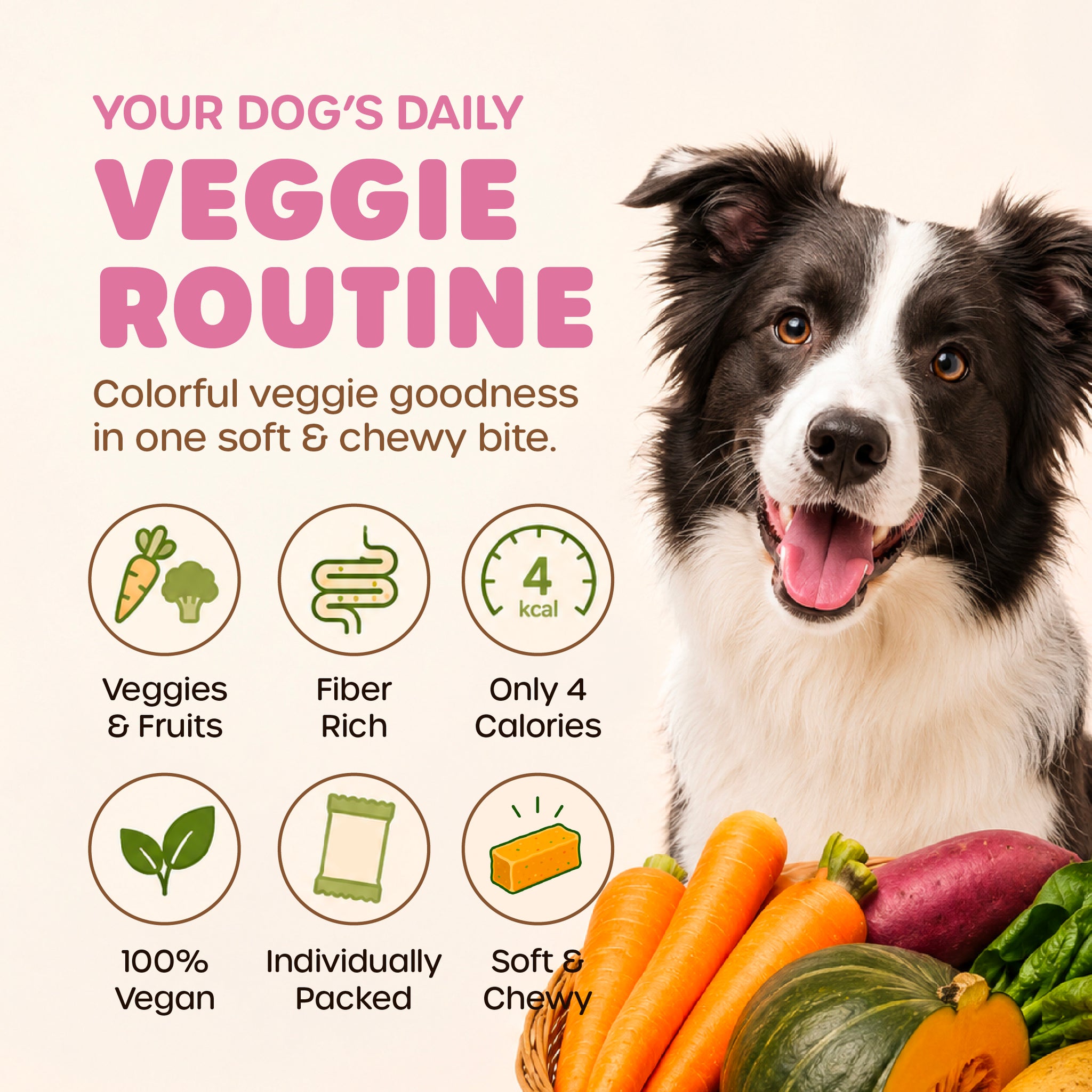 Fiber Veggie Bite (Box/ 20g x 30)
