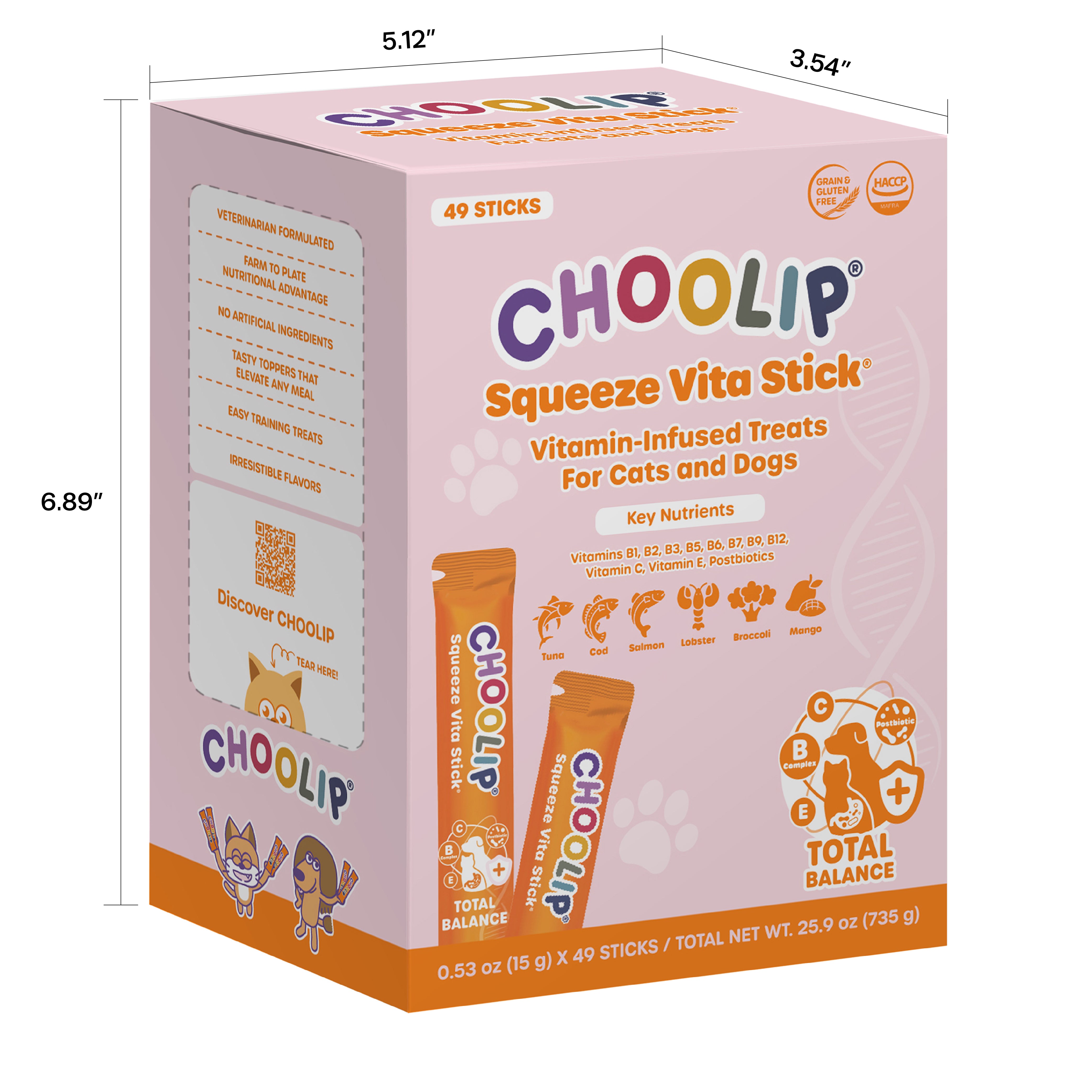 Total Balance Grab & Go Box (15g / 49 Sticks)