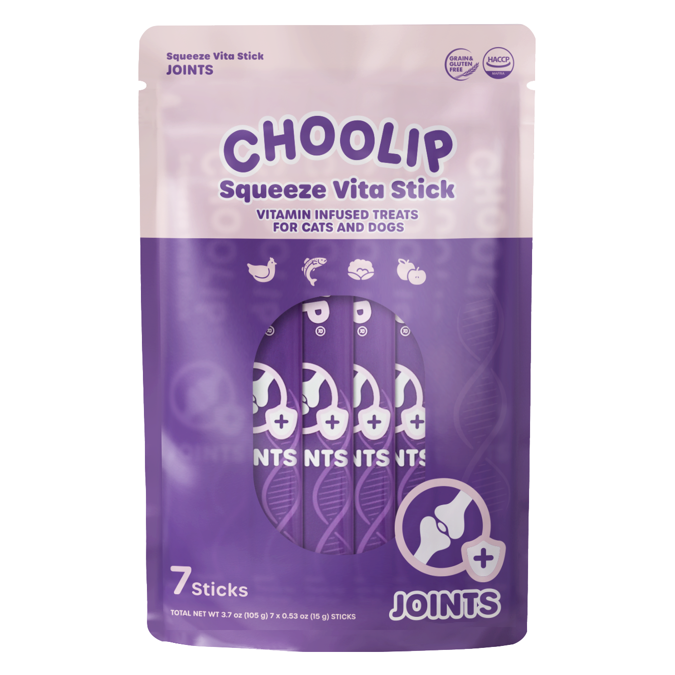 Squeeze Vita Stick Joints Pouch (7 Sticks)