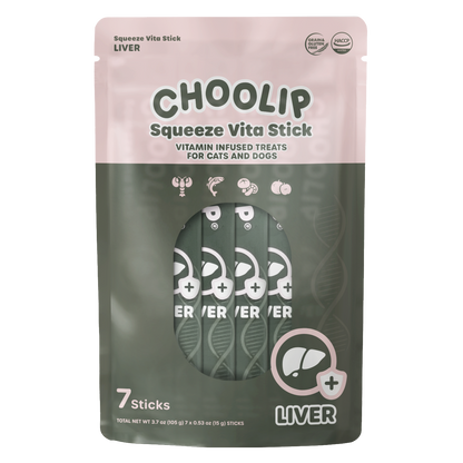 Squeeze Vita Stick Liver Pouch (7 Sticks)