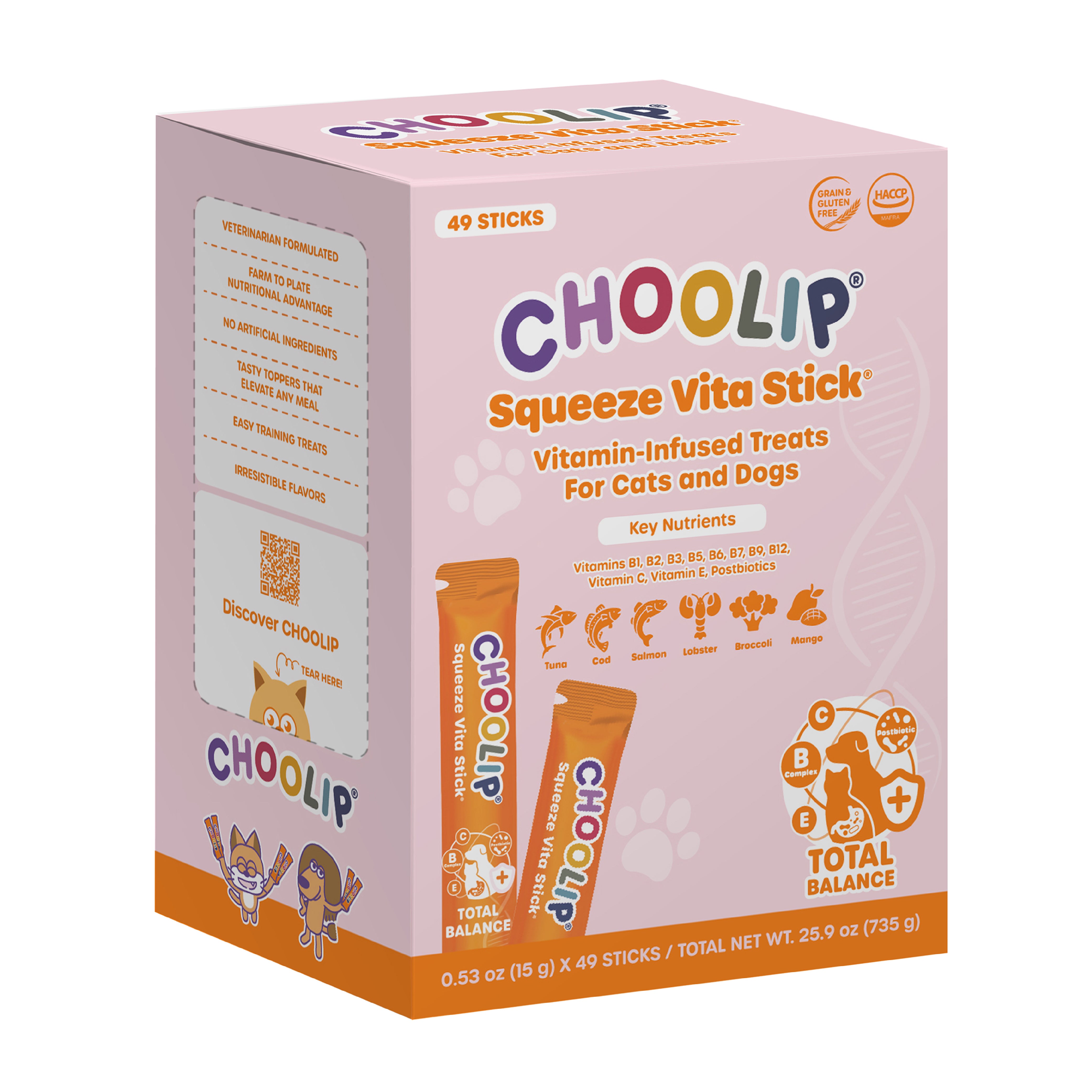 Total Balance Grab & Go Box (15g / 49 Sticks)