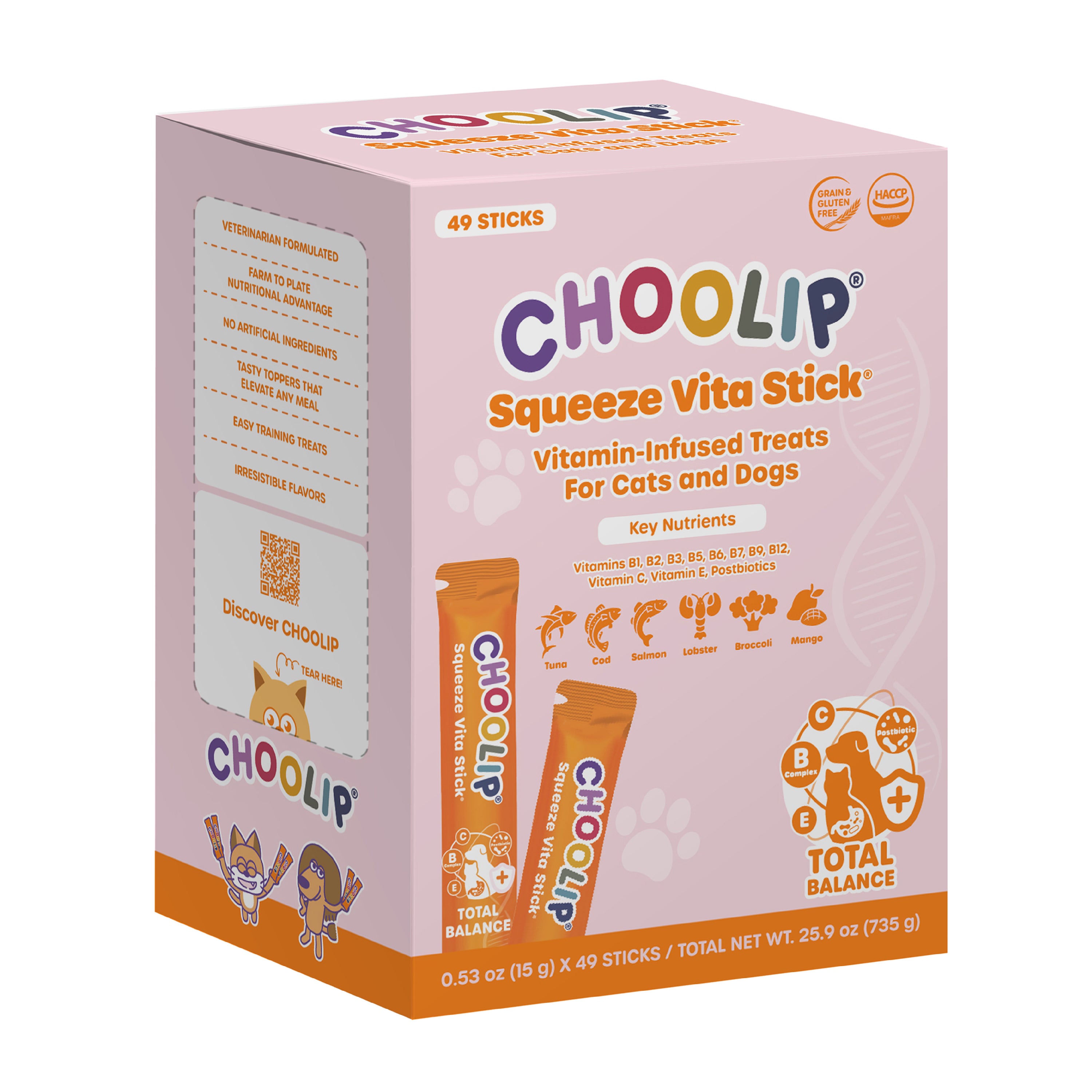 Total Balance Grab & Go Box (15g / 49 Sticks)